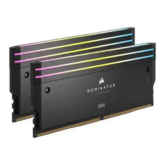 (image for) Corsair DOMINATOR Titanium RGB Black 32GB 6400MHz DDR5 Memory Kit